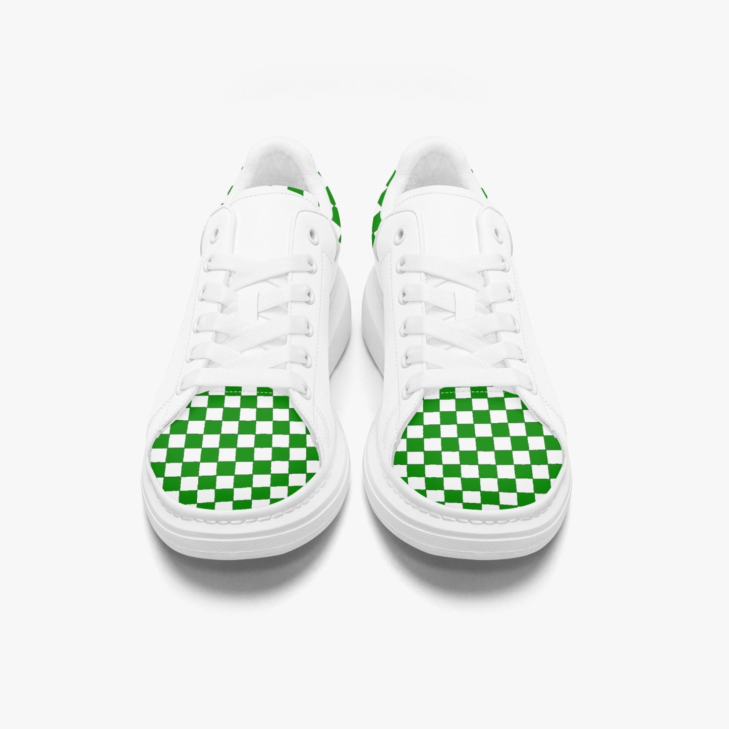 Unisex oversized leather tennis shoes.