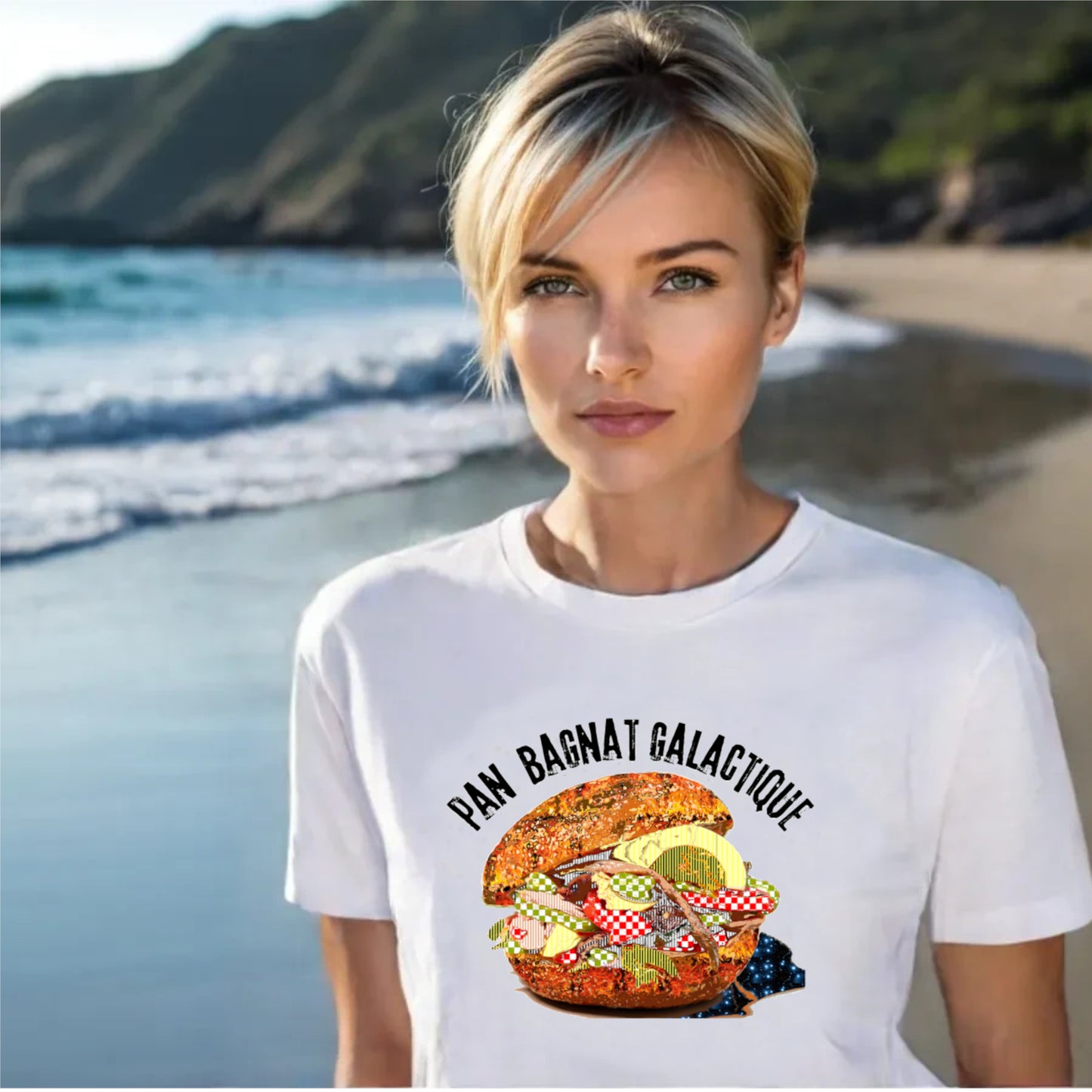 T-shirt unisexe col rond