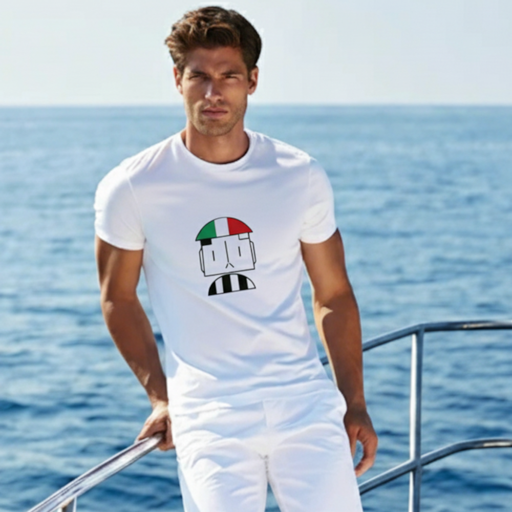 T-shirt unisexe col rond