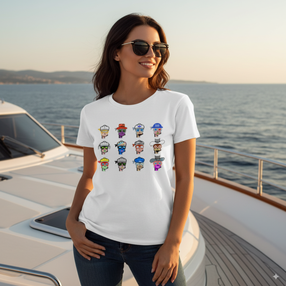 T-shirt unisexe col rond