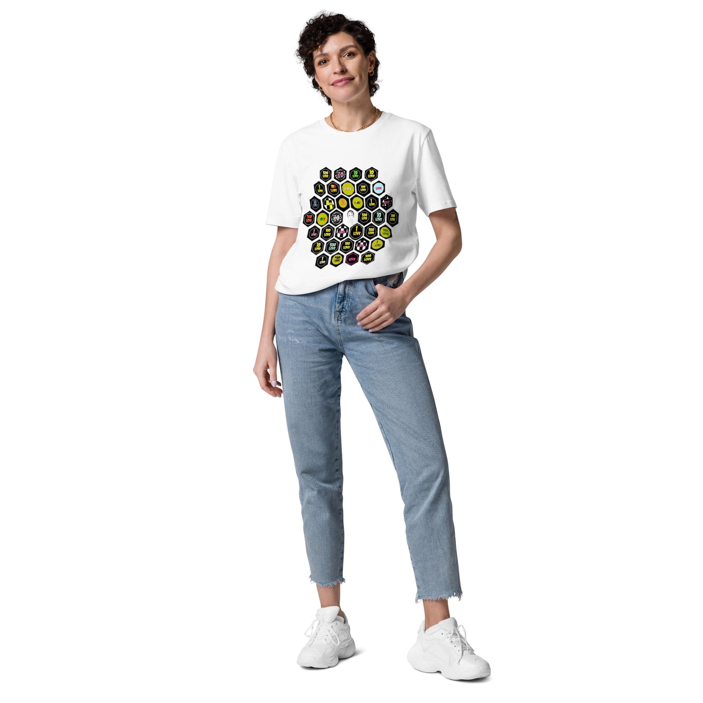T-shirt unisexe col rond