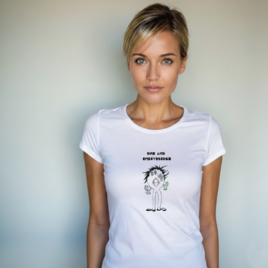 T-shirt unisexe col rond