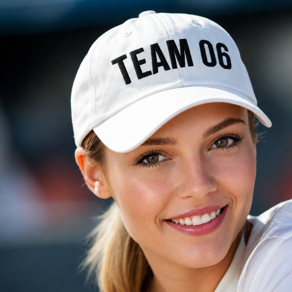 TEAM 06 Embroidered cap