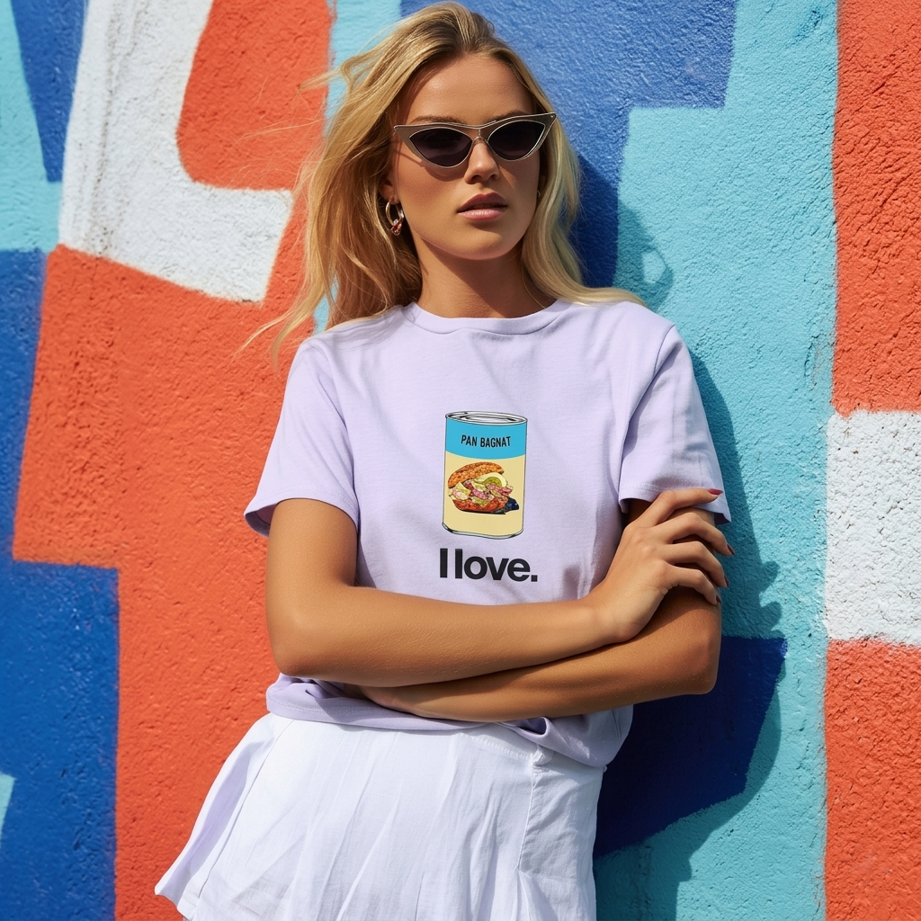 T-shirt Love pan bagnat