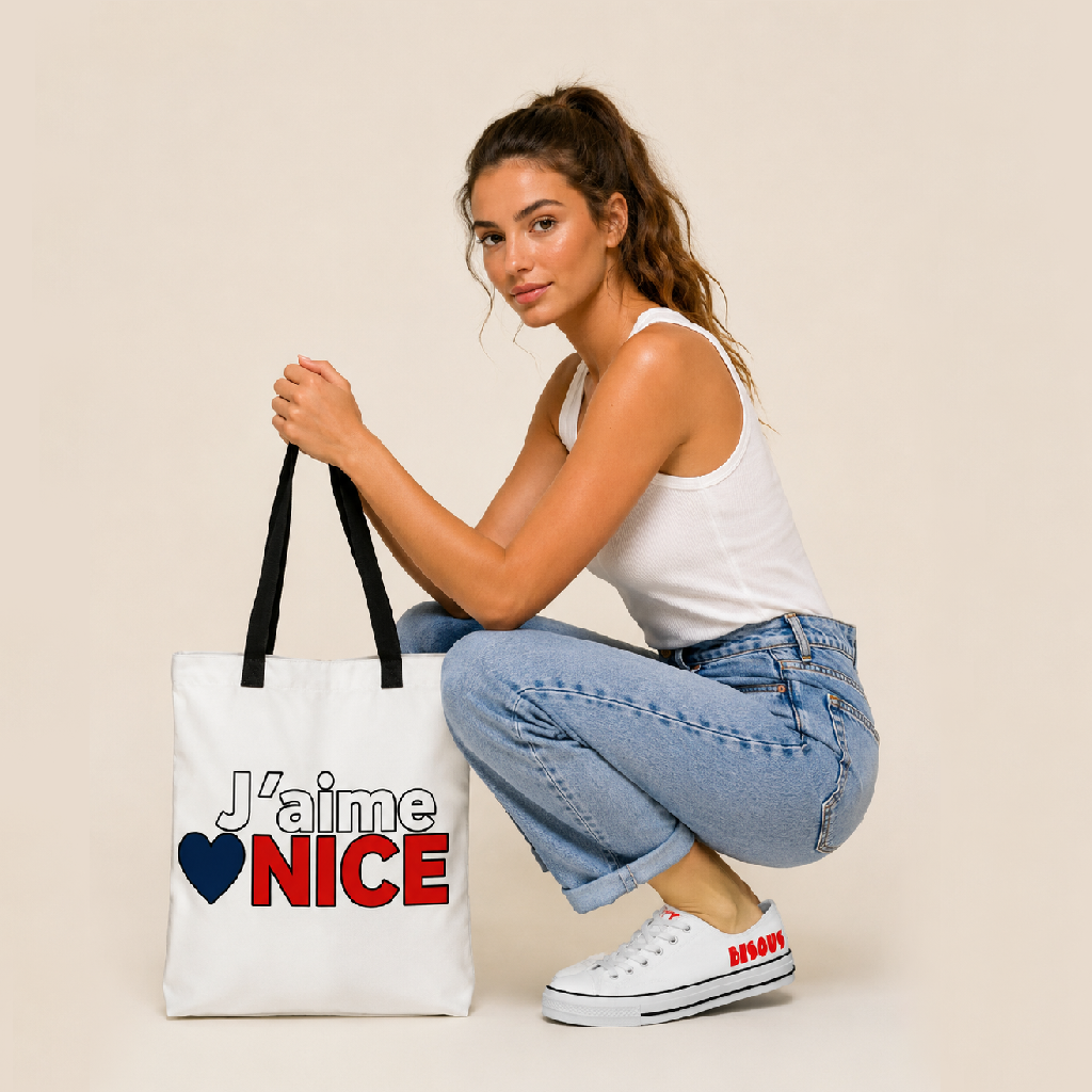 I Love Nice Tote Bag