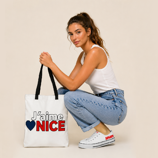 I Love Nice Tote Bag