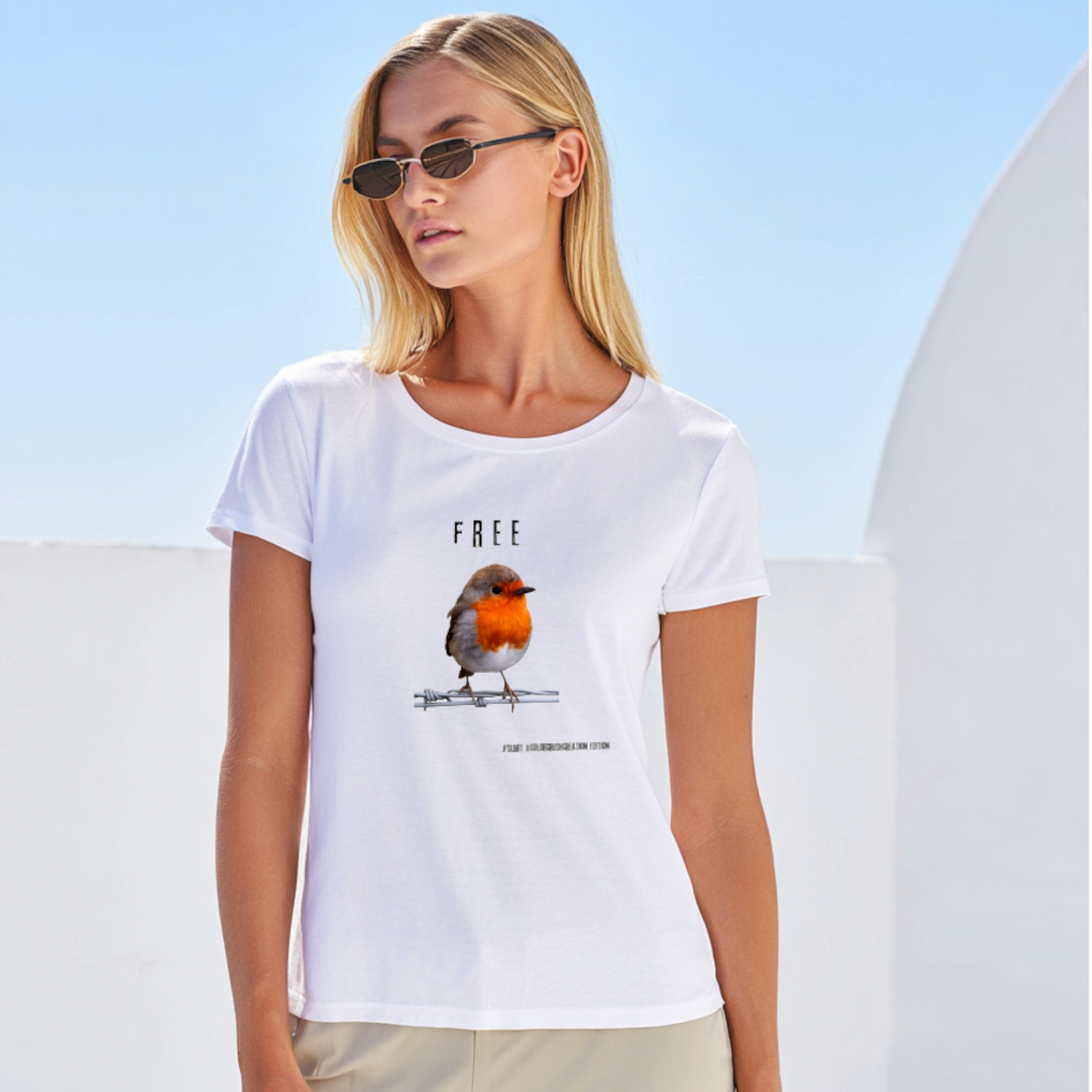 Free Rebel Robin Round Neck