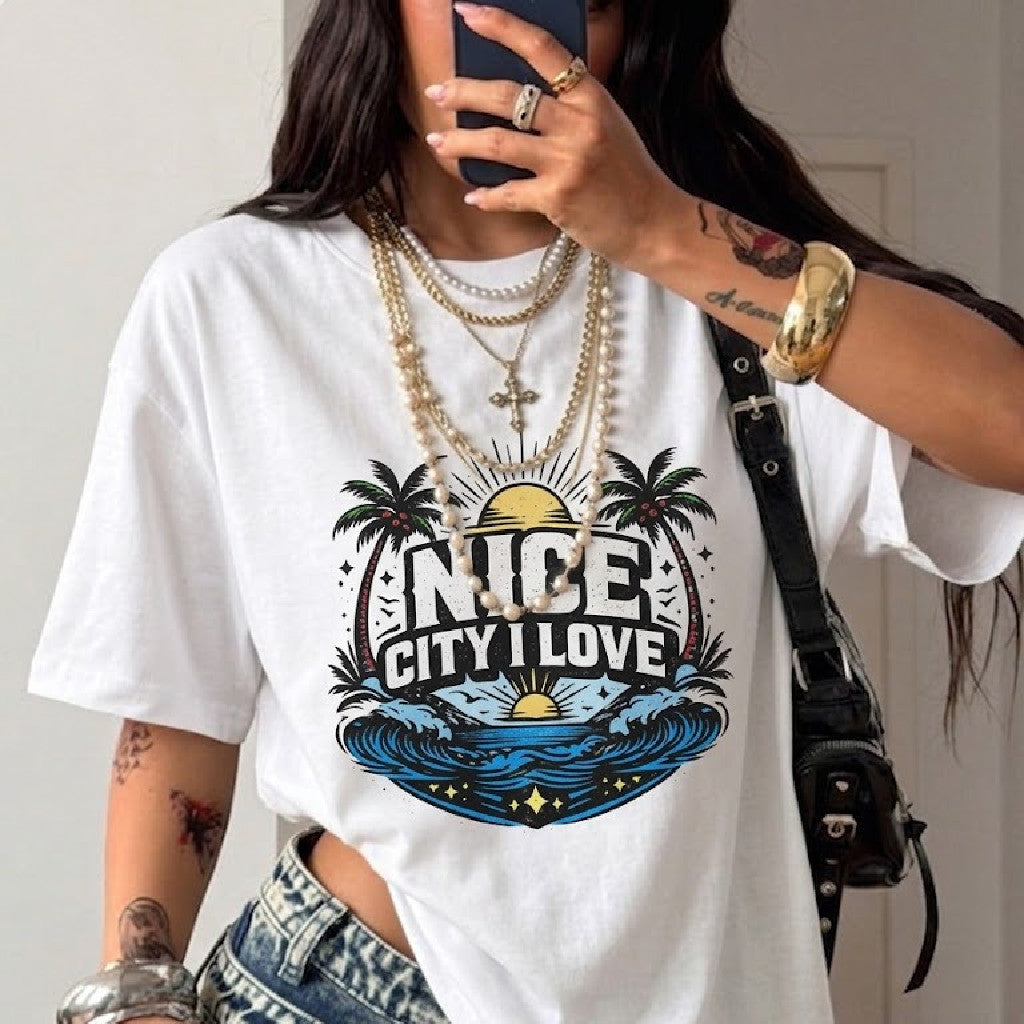 Men’s Nice City I Love T-Shirt