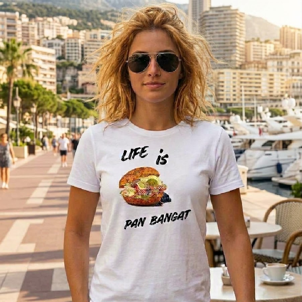 T-shirt Life Is Pan Bagnat – L’esprit niçois
