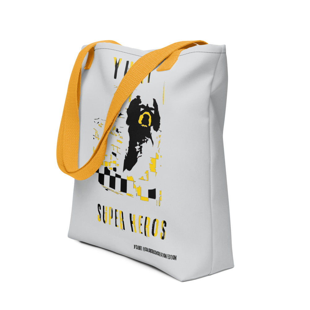 YUMI SUPER HEROES — Tote Bag Pixel Art