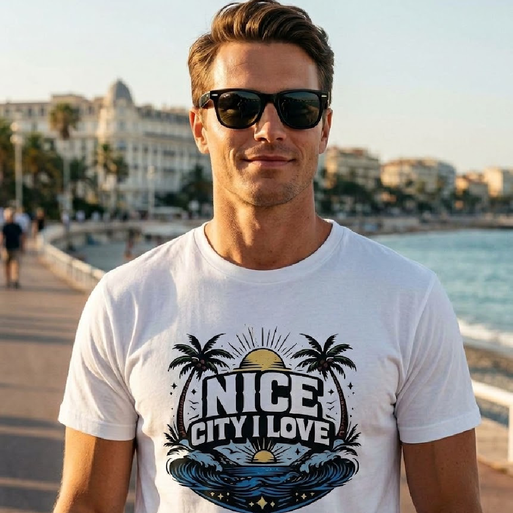 Men’s Nice City I Love T-Shirt