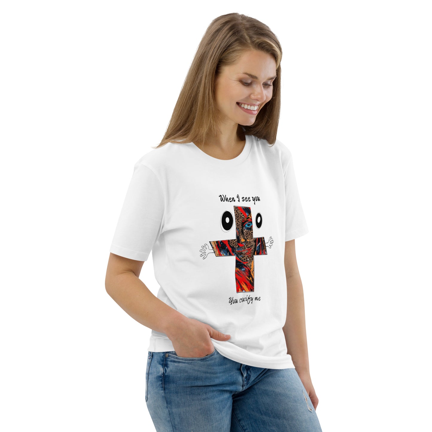 T-shirt unisexe en coton biologique